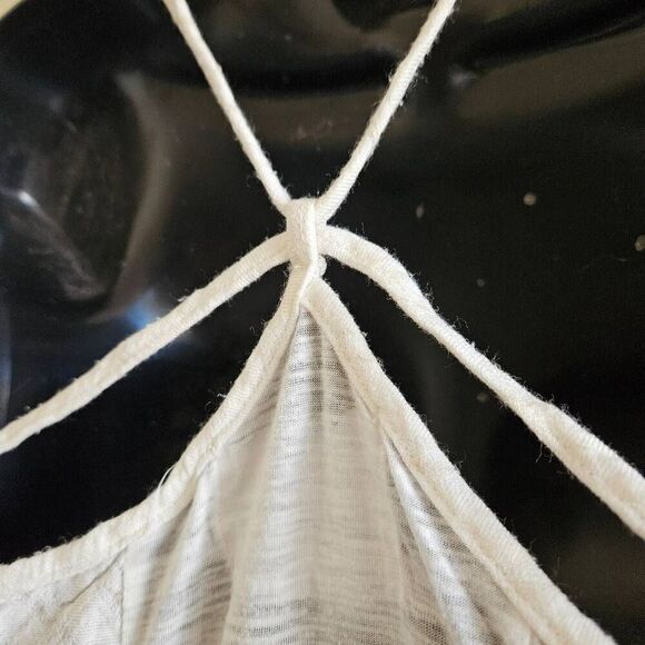 Sloane Rouge Crochet Accented Tank Top - Picture 6 of 7